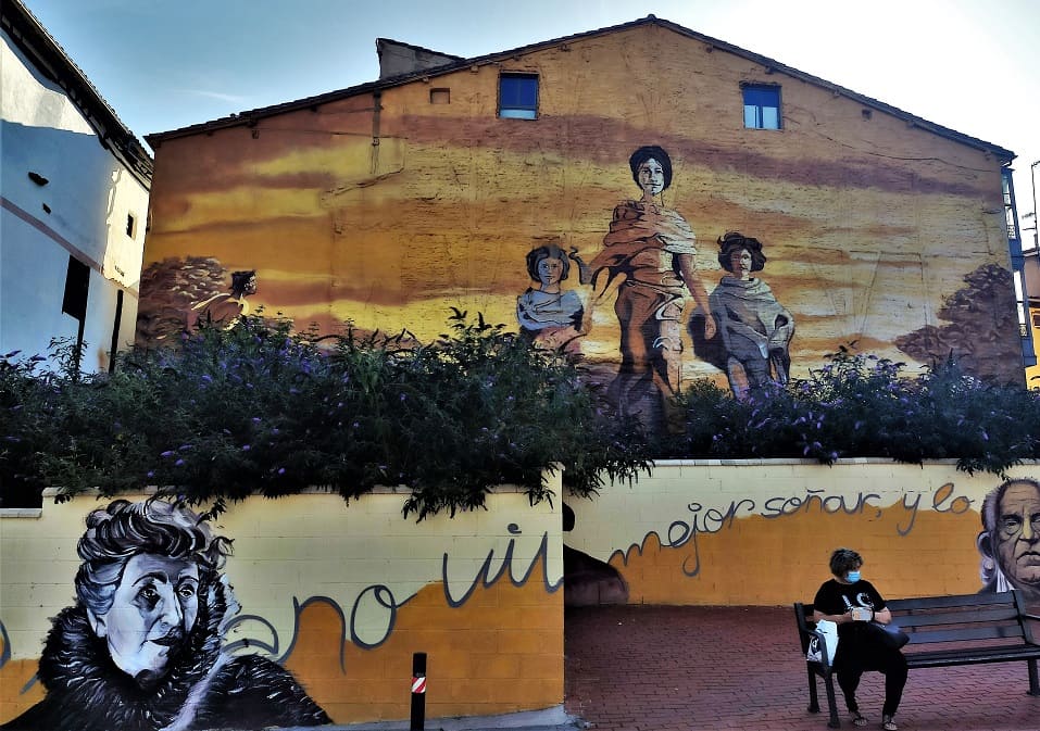 mural, miranda de ebro