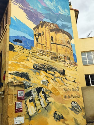 mural, san vicente de sonsierra