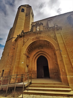 iglesia de santa maria la mayor, san vicente de sonsierra