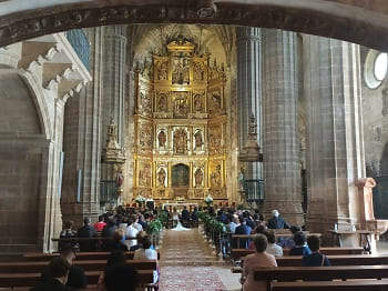 iglesia Asuncion, interior, briones