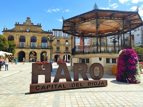 plaza mayor de haro