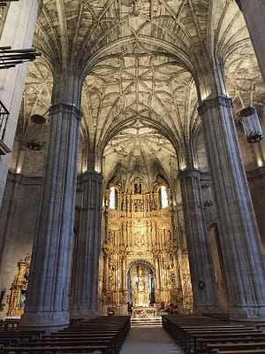 iglesia de santo tomas, interior, haro