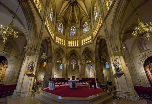 catedral de santiago, interior, Bilbao