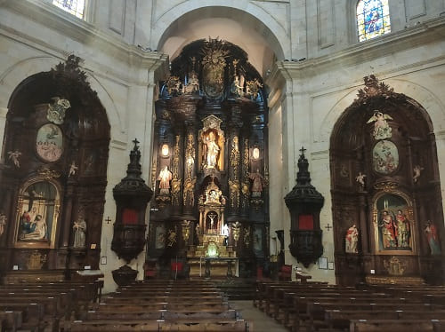 iglesia de san nicolas, interior, Bilbao