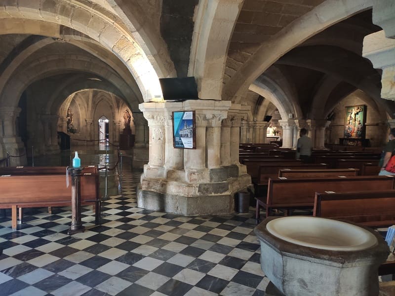 catedral de santander, cripta