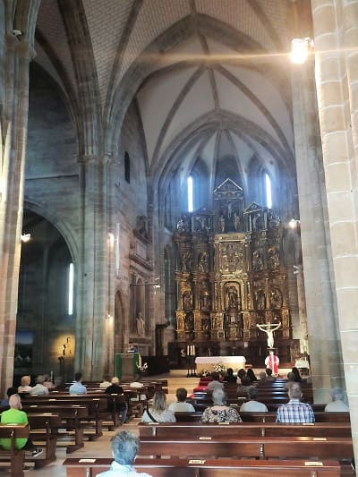 colegiata san miguel,  aguilar de campoo