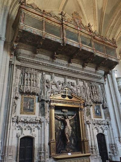 Organo y lateral de la Catedral de Palencia