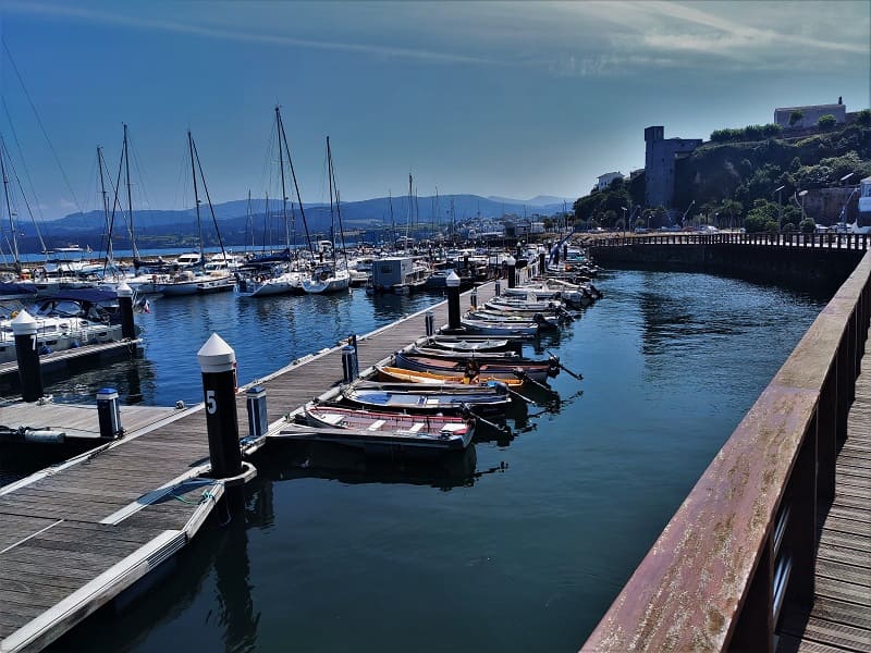 puerto deportivo de Ribadeo