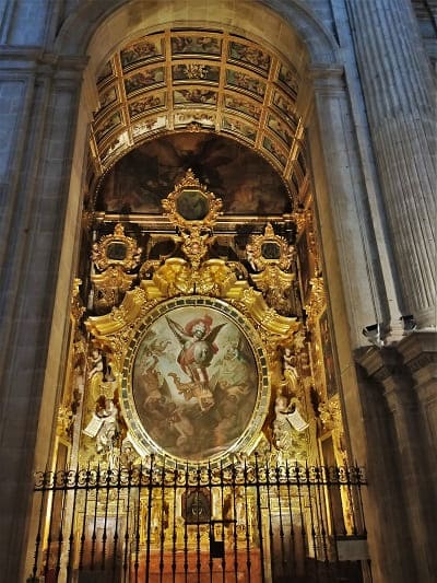 Catedral de Jaen, capilla san miguel arcangel