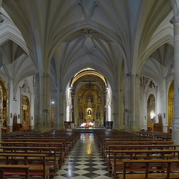 basilica de san ildefonso, interior, Jaen