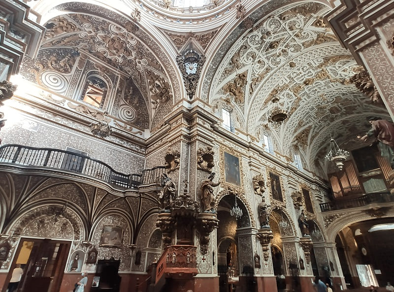 basilica de las angustias, interior, granada