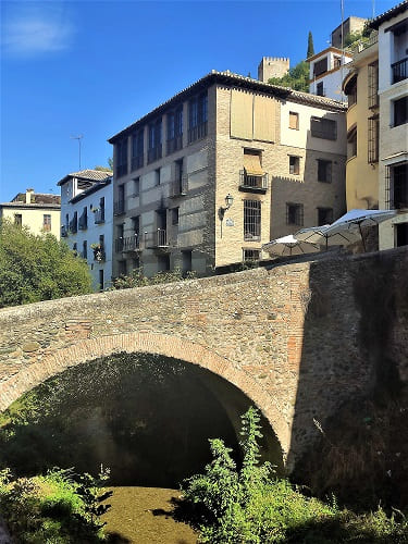 puente rio darro, granada