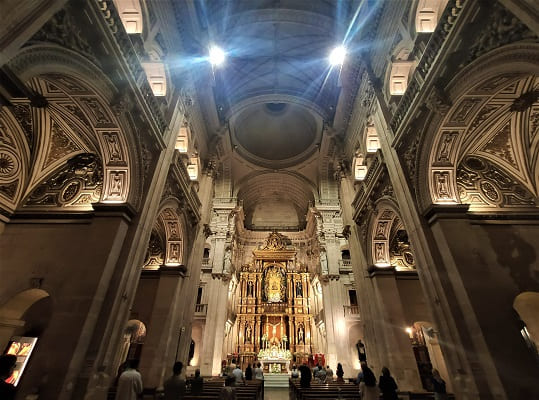 Santuario del Perpetuo Socorro, interior, granada