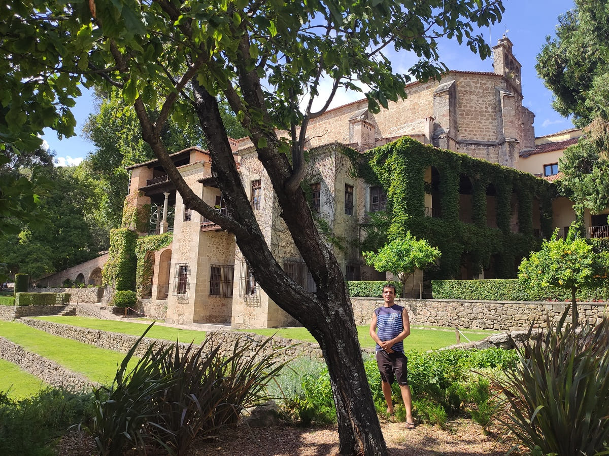 Monasterio de Yuste, trasera