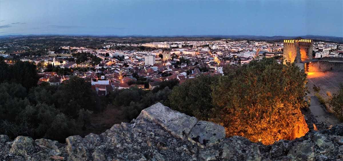 castelo branco, vista ciudad