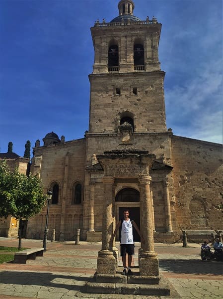 catedral, fachada lateral, ciudad rodrigo