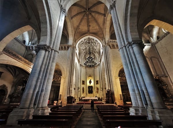 catedral interior, ciudad rodrigo