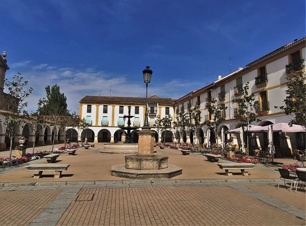 plaza del buen alcalde, ciudad rodrigo