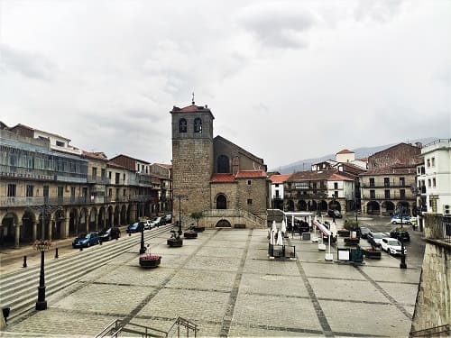 iglesia santa maria, bejar