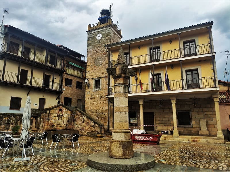 pasaron de la vera, plaza mayor