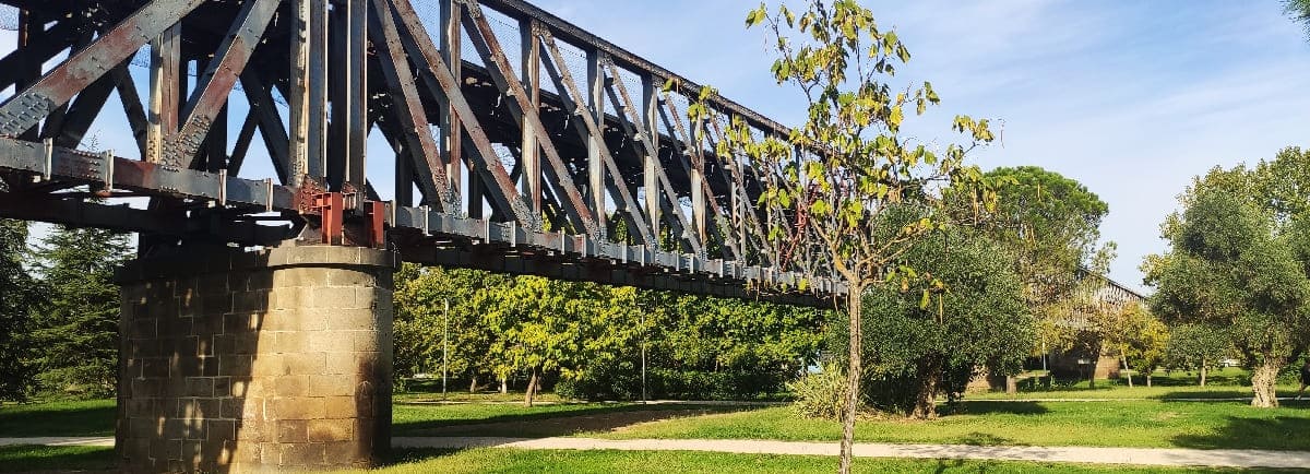 puente de hierro de Mérida