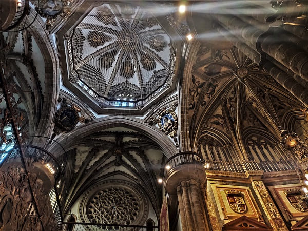 monasterio real de guadalupe, interior