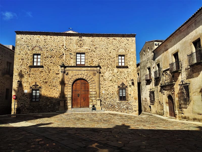 plaza santa maria , caceres