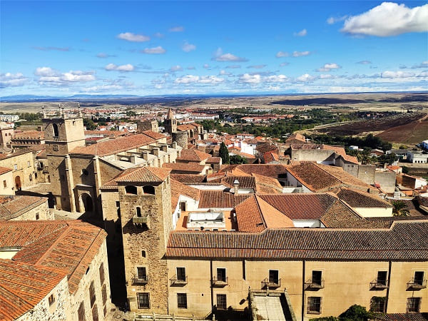 Iglesia san Francisco, interior, Cáceres