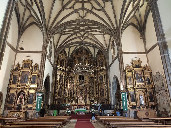 Iglesia de la Candelaria, interior, zafra