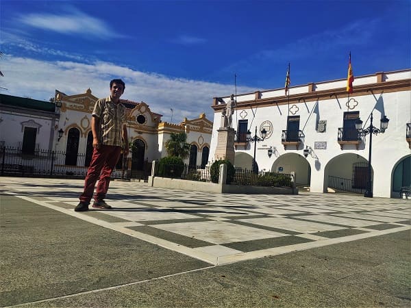 plaza mayor, barcarrota