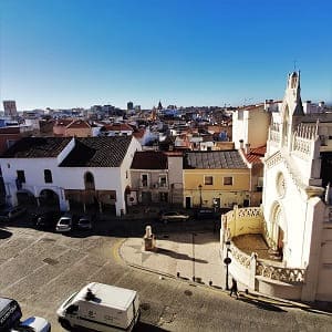 vistas desde Alcazaba de Badajoz