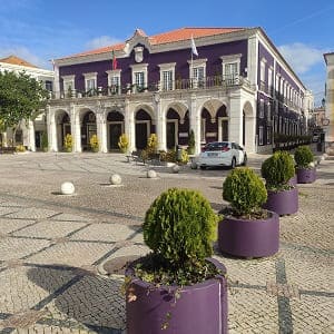 Plaza Mayor y Ayuntamiento Setubal