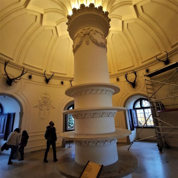 Palacio da Pena, sala restaurada, Sintra