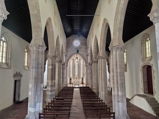iglesia santa maria de gracia, interior, Santarem