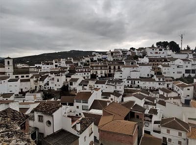 Iznajar, vista del pueblo