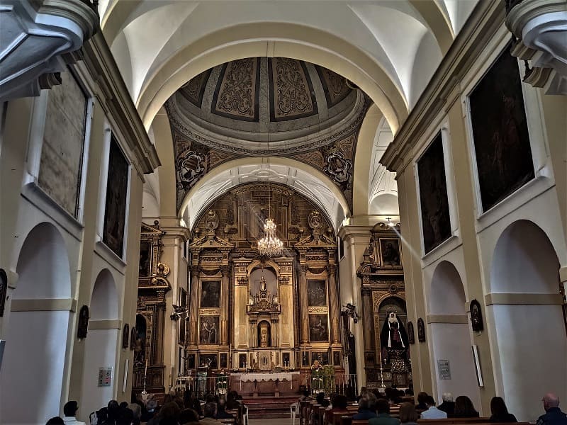 Iglesia del Carmen, interior, Lucena