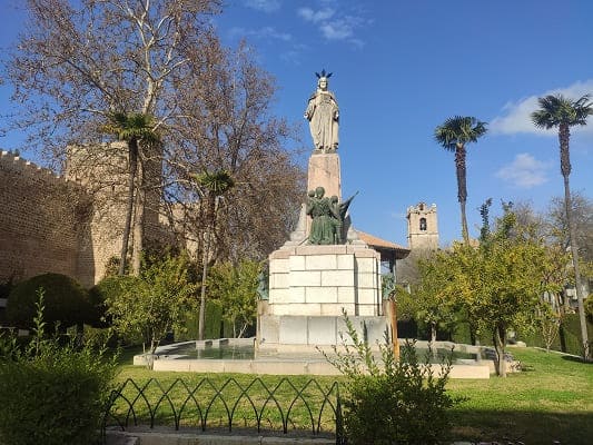 Priego de Cordoba, parque del alcazar