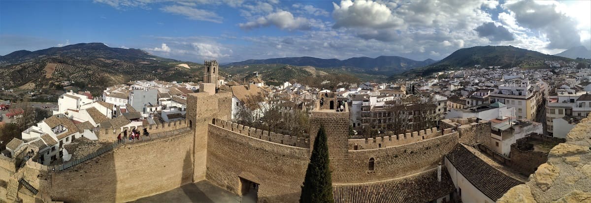 Priego de Cordoba, vistas desde el alcazar