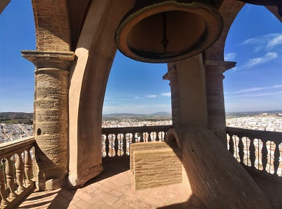 Alcazaba, torre Homenaje, campaanario, Antequera