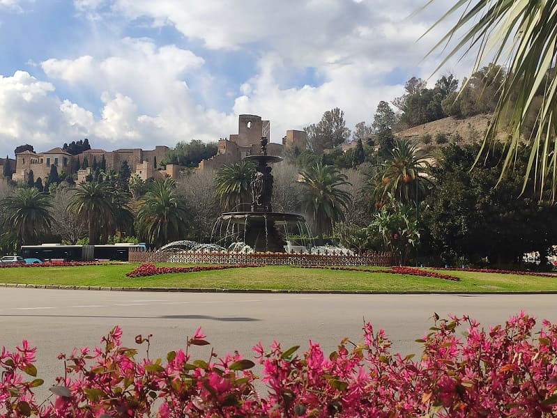 Fuente Tres Gracias, Málaga