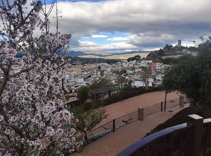 Vista desde la ermita de Velez Málaga