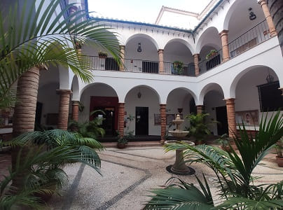 Museo Casa Cervantes, patio, Velez Málaga