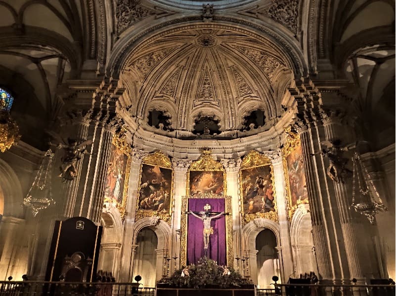 Catedral de Guadix, altar Mayor