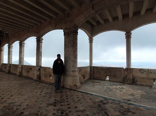 Balcon del castillo de Velez Blanco