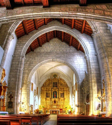 Iglesia de Santiago, interior, Almería