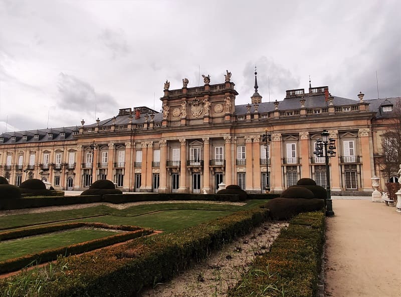 jardines del palacio de san Ildefonso