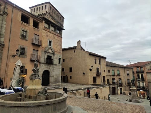 Plaza san Martin, Segovia