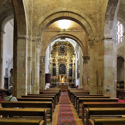 Iglesia san Martin, interior, Segovia