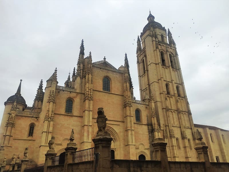 catedral de Segovia, fachada