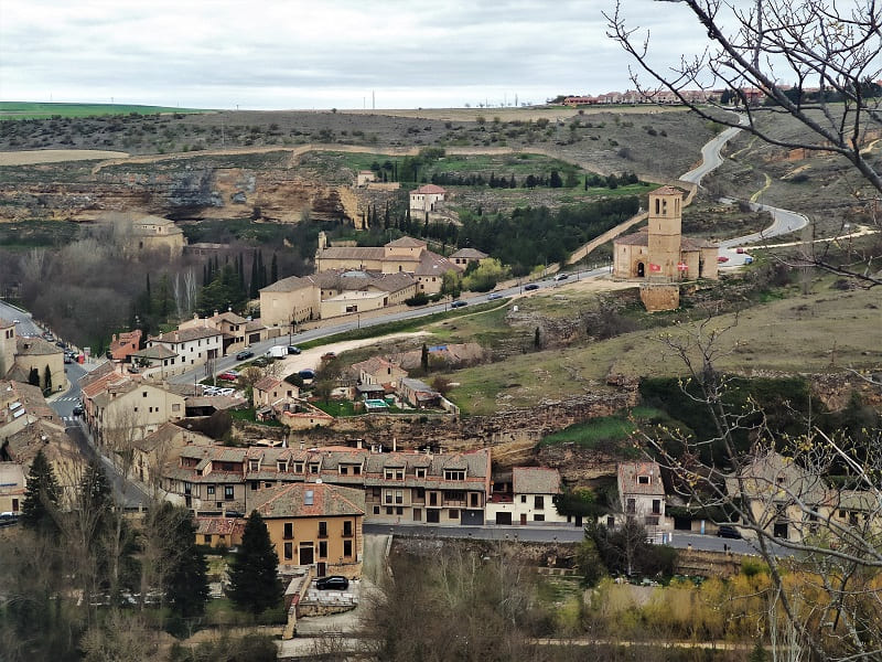 vista de Segovia desde el alcazar